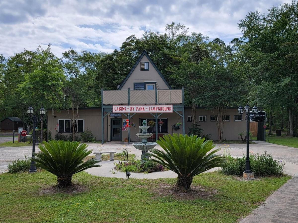 Okefenokee Pastimes Cabins And Campground Stanley Landing Exterior foto